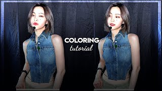 Coloring tutorial  Alight Motion  Chrisong [upl. by Jarrad383]