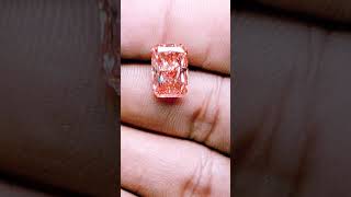 Blood red ♥️ cvddiamond red jewelry gemstone diamond trending youtubeshorts laal beauty [upl. by Swartz443]