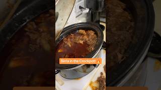 Birria in the Crockpot turned out 🔥 crockpotcooking crockpot christmas2023 crockpotrecipes [upl. by Legnalos]