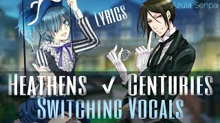 Nightcore ➡ Heathens ✖ Centuries Switching Vocals [upl. by Aral]