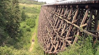 Albertas Iron Horse Trail  ATV Ride 2 [upl. by Odnalref]