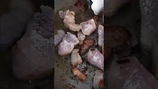 Guiso de lentejas con cerdo y chorizo en la COBB [upl. by Atteve]