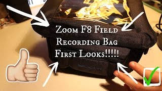 Zoom F8 Field Recording Bag 👜🎶 [upl. by Ahseinar]