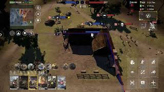 War Alert WWIII PVP RTS PinusNigra vs 渔歌 Battle for top1 [upl. by Kissie]