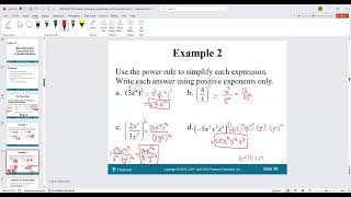 Chapter 5  Section 52 More Work With Exponents and Scientific Notation [upl. by Alena]