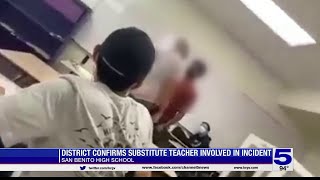 San Benito ISD confirms substitute teacher involved in viral video incident [upl. by Diella]