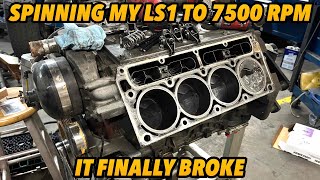 I finally broke my S14 V8 here is the damage [upl. by Yllek]