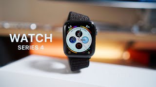 Apple Watch Series 4  Unboxing Setup and First Look [upl. by Ecnerwal]