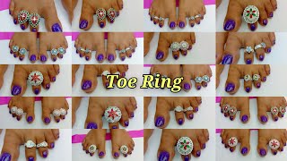 beautiful silver toe ring design 2024  fancy Chandi ki bichhiya chahiye [upl. by Milks]