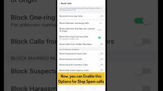 GUIDE How To Stop Spam Calls On Android 100 Working [upl. by Rozina]