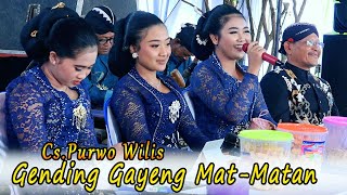 GENDINGGENDING NYAMLENG COCOK GAWE TOMBO KESEL  CS PURWO WILIS  KAESAR AUDIO [upl. by Melleta]