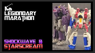 Bumblebee Core Class Shockwave amp Starscream  Transformers Studio Series  Legiondary Marathon S5E12 [upl. by Bakerman]