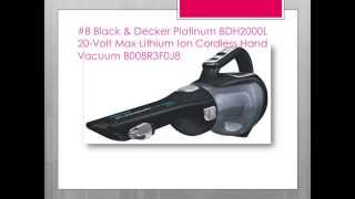 Top 10 Handheld Vacuum for Car  Best Handheld Vacuum Cleaner [upl. by Adrian]