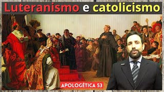 LUTERANOS E CATÓLICOS  Semelhanças e diferenças abibliatoda [upl. by Tomasina]