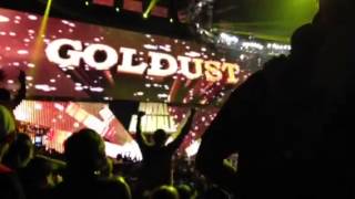 2013 Royal Rumble Live Entrances 8 Goldust [upl. by Atteirneh383]