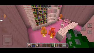 a casa rosa jogando Minecraft [upl. by Joseph21]