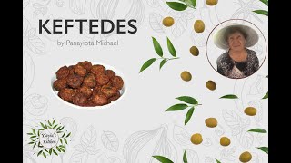 How to make the best Greek Keftedes meatballs by Panayiota Michael [upl. by Kila]