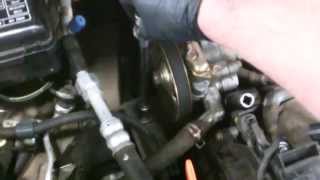 Timing belt replacement Honda Odyssey 19982004 35L V6 water pump too [upl. by Mart528]