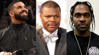 Drake Has Been Told By J Prince To Not Release quotCareer Endingquot Diss Track To Pusha T amp Kanye West [upl. by Airekat381]