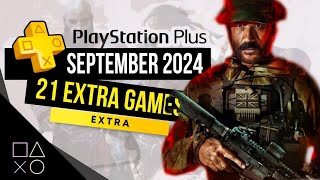 PlayStation Plus Extra September 2024 Games  PS Plus Extra September 2024 [upl. by Rentsch]