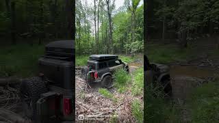 Warn Winch Put to the Test New Ford RTR Bronco Everglades Shorts [upl. by Laural]