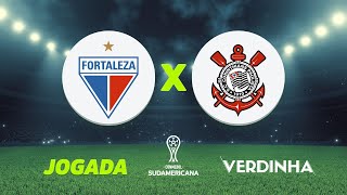 FORTALEZA 0 X 2 CORINTHIANS  TIMÃO ABRE BOA VANTAGEM PARA CHEGAR À SEMIFINAL DA quotSULAquot  17092024 [upl. by Usanis422]