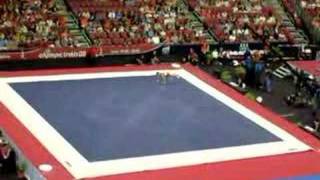 Morgan Hamm Floor ExerciseMens Gymnastic Trial Prelim2008 [upl. by Marvin273]