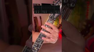 TAB Symphony Of Destruction  Megadeth 🎶💥 Main Riff Tab guitartabs tabs riff megadeth [upl. by Leuamme]