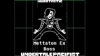 Undertale Mettaton Ex Pacifist [upl. by Ahsinauj]