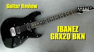 IBANEZ GRX20 BKN  Review Guitar 220 [upl. by Sirah]