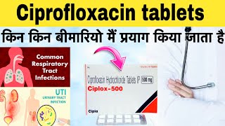 Ciprofloxacin 500mg  ciprofloxacin tablets ip 500mg uses [upl. by Alios918]