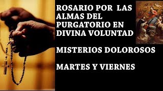 ROSARIO POR LAS ALMAS DEL PURGATORIO EN DIVINA VOLUNTAD CON EXPLICACION UNETE [upl. by Haida]