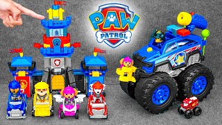 Paw Patrol toys unboxing ASMR  PAW Patrol Chase Rescue Wheels Vehicle  Chase Rubble Marshall [upl. by Singhal]