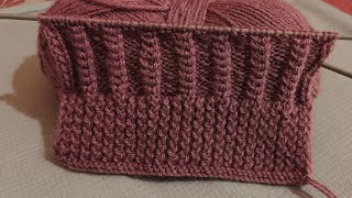 New Woolen Sweater Design l Knitting Tutorial 🧶 l Woolen Pattern [upl. by Kendy529]