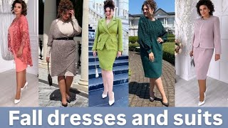 PLUS SIZE DRESSES AND SKIRTS LOOKS for October 2024 [upl. by Broderic543]