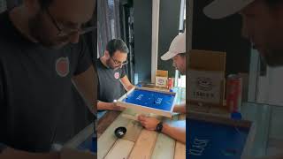 A tense final point 😬 KLASK gameplay boardgames shorts [upl. by Naujd]