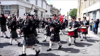 Kirkwall City Pipe Band 2011 to 2016 [upl. by Brenda]