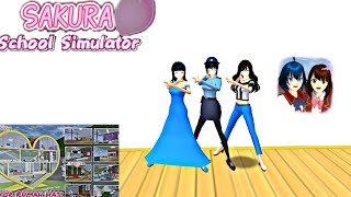 HANNY MONICA AND FRIENDS 24 JAM DI RUMAH LOVE SAKURA SCHOOL SIMULATOR [upl. by Cohlette]