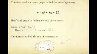 Characteristics of Quadratic Functions [upl. by Kcirdez]