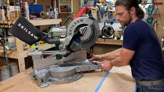 How to use a Miter Saw A complete beginners guide [upl. by Eimiaj]