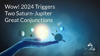 Wow 2024 Triggers 2 SaturnJupiter Great Conjunctions  JupiterUranus Conjunction  Astrology [upl. by Aicaca478]