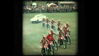 Royal Artillery motorcycle display team [upl. by Aihsotan]