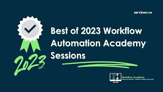 Workflow Academy 01  Best of Workflow Automation 2023 January 11th 2024 [upl. by Alliuqahs603]