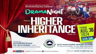 RCCG  DOMINION HOPE OF GLORY  NIGHT OF GLORY  DRAMA NIGHT  20240830 [upl. by Eirrehs74]