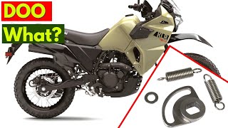 KLR650 Doohickey Everything You Need to Know incl 2022 model w Eagle Mike [upl. by Bautram]