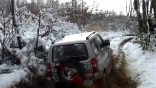 jimny 4x4 off road in mud ジムニー JB43 [upl. by Ailemap]