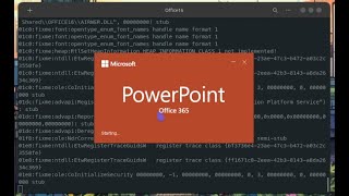 Office 365 PowerPoint 32 bit on Ubuntu 2204 with wine 90 [upl. by Claybourne]