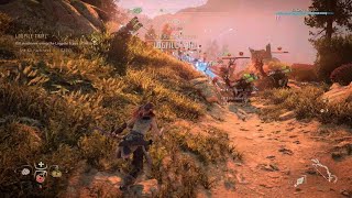 Horizon Zero Dawn Remastered  Nora Hunting Grounds Logpile Trial Blazing Sun [upl. by Massingill565]