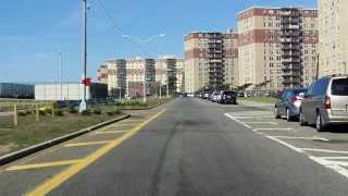 Shore Front Parkway westbound September 2013 [upl. by Auqcinahs]