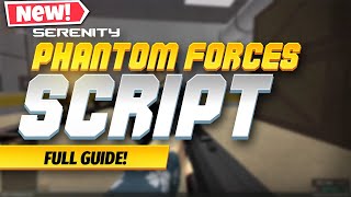 Roblox Phantom Forces Script Hack  Silent Aim Fly amp More PASTEBIN 2024 [upl. by Lev]